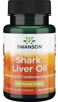 Shark Liver Oil  550mg   60sg  SW