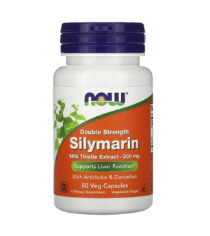 Silymarin Milk Thistle Double  Strength 300mg 50c