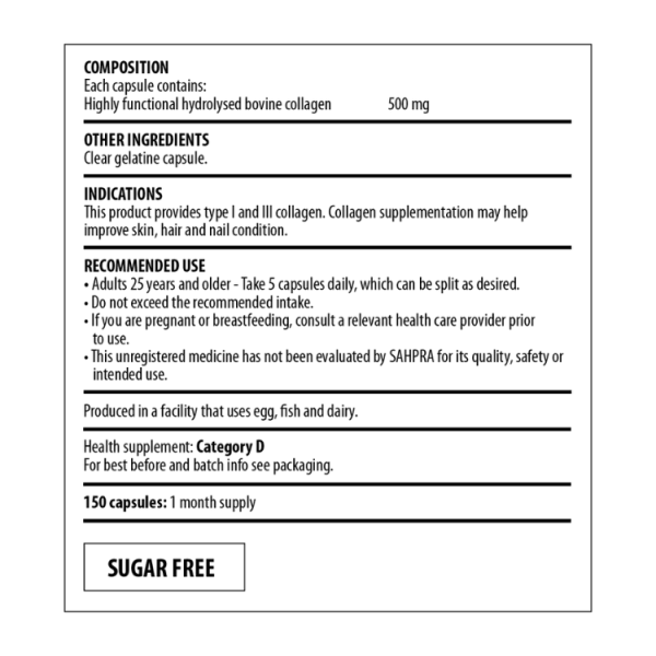 Collapro Advanced Collagen - Bovine 150c Refill
