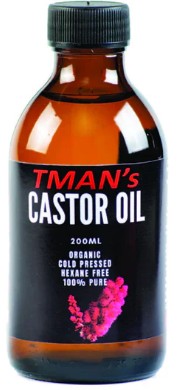 TMANS Castor Oil 200mls
