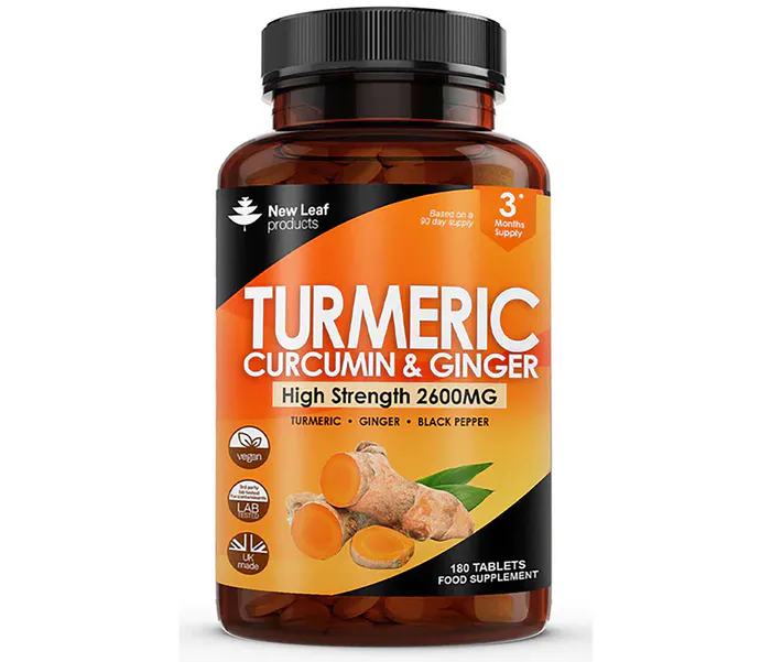 Tumeric curcumin &amp; ginger 180s