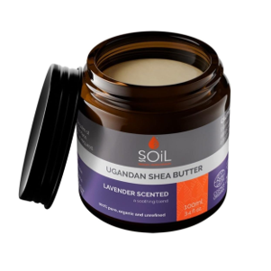 Soil Organic Shea Butter 100ml - Lavender
