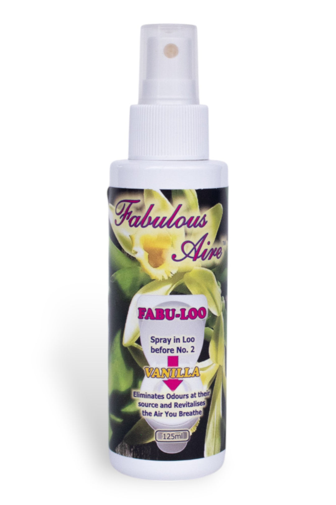 Vanilla Fabu-Loo Toilet Spray 125ml