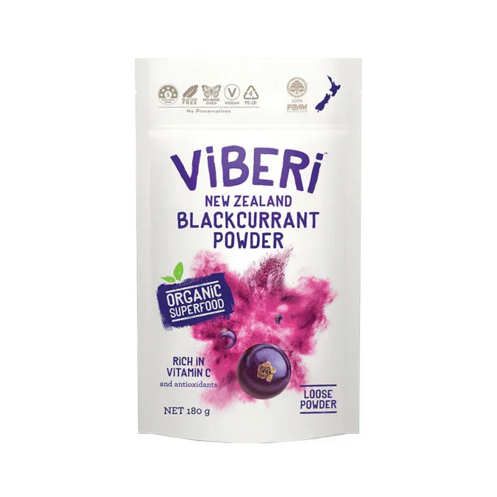 ViBERi Organic Blackcurrant Powder 450g