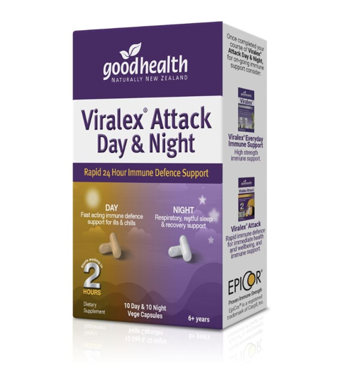 Viralex Attack Day and Night 20 caps
