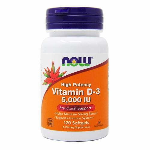 Vitamin D3 5000iu 120c